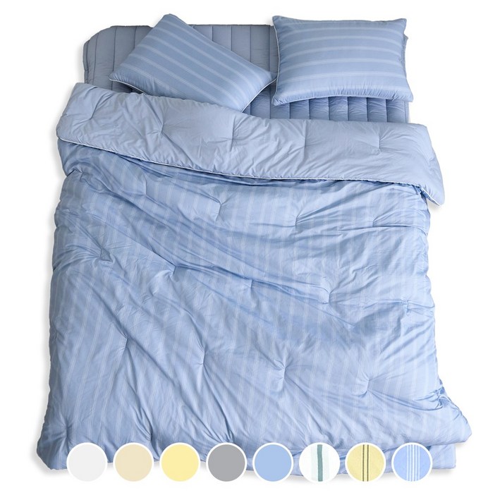 [독일 피부과학인증] Aller-X 더마 알러지케어 먼지없는 차렵 이불 간절기 가을 사계절 침구 세트