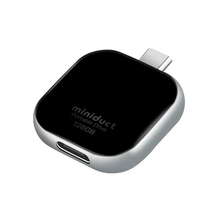 미니덕트 에어포켓 C타입 USB 외장 하드 메모리 128GB, 128GB, 1개