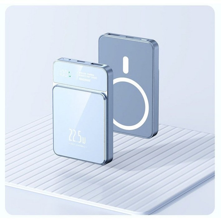 PYHO 20000mAh 대용량 보조배터리 PD22.5W 슈퍼 급속충전15W 무선충전  맥세이프 보조배터리 항공 표준에 부합