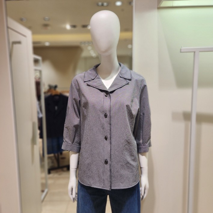 셔츠형블라우스(Z4B5B202-1)