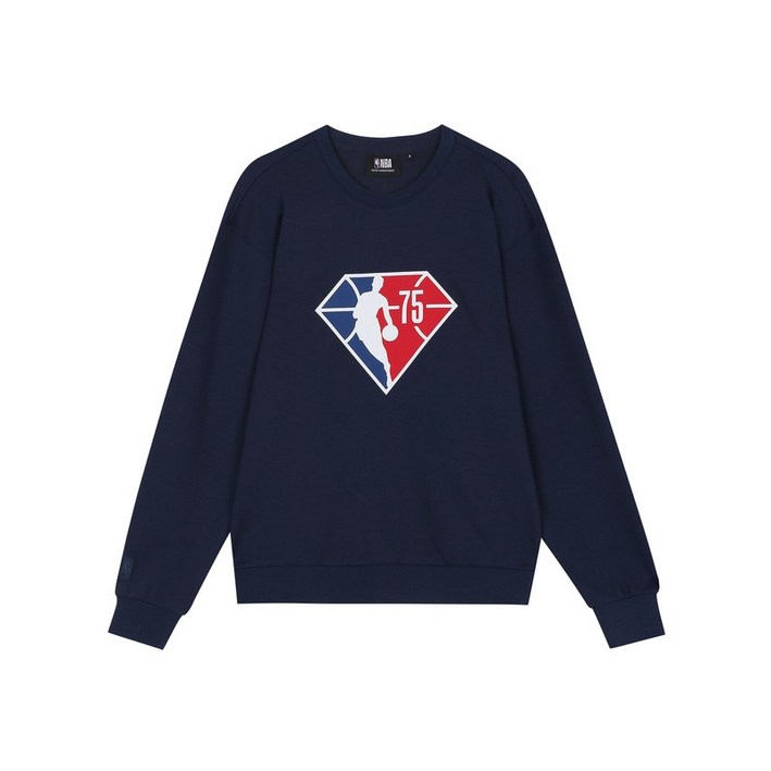 NBA NBA 75주년 빅로고 맨투맨 N221TS142P 부천점 NBA NBA 75주년 빅로고 맨투맨 N221TS142P 부천점