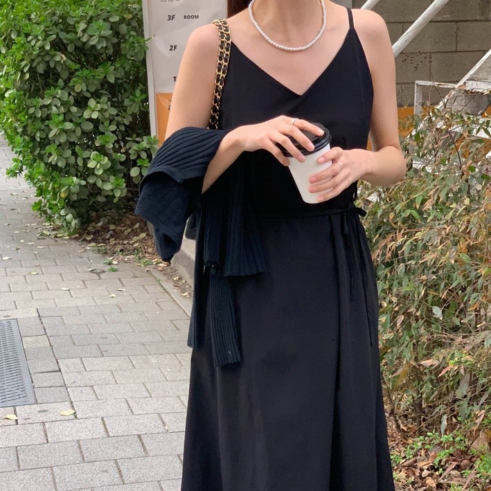 루어스룸 케이크 고급 허리끈 여름 플레어 빅사이즈 휴양지룩 임산부 휴양지 바캉스룩 민소매 뷔스티에 롱원피스