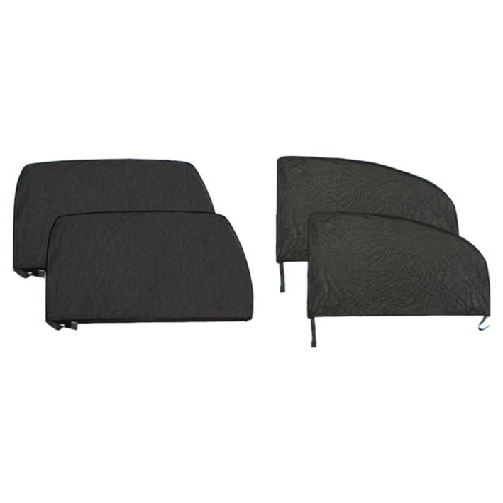 차량용 모기장 방충망 겸 햇빛가리개 1 세트 4개