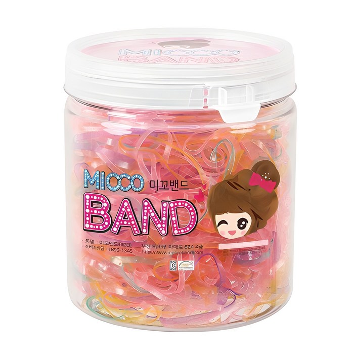 미꼬밴드 미꼬 통 헤어끈, 110g