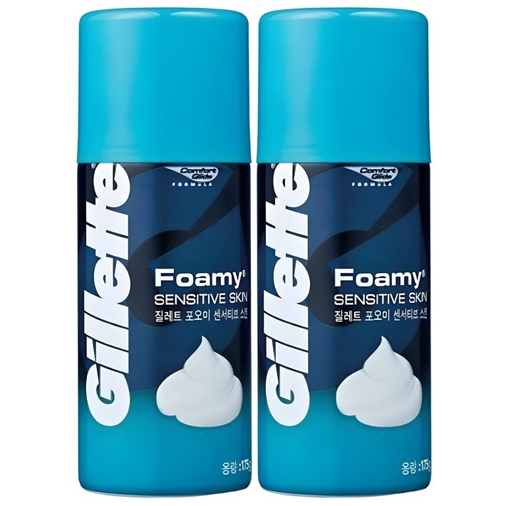 질레트 정품 포오미 센서티브 스킨 쉐이빙 폼