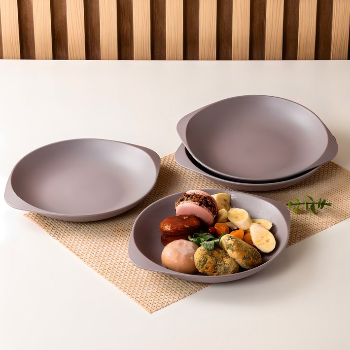 아띠홈 원형 접시 4p