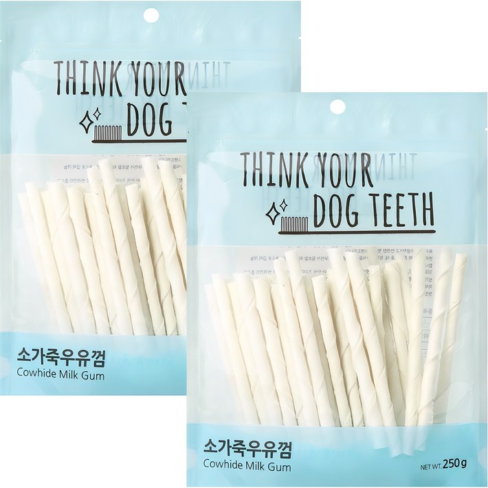띵크유어도그티 강아지 우유껌 스틱형