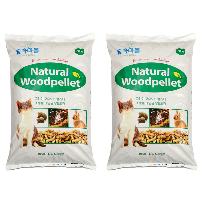 숲속마을 네추럴 우드펠렛 고양이모래