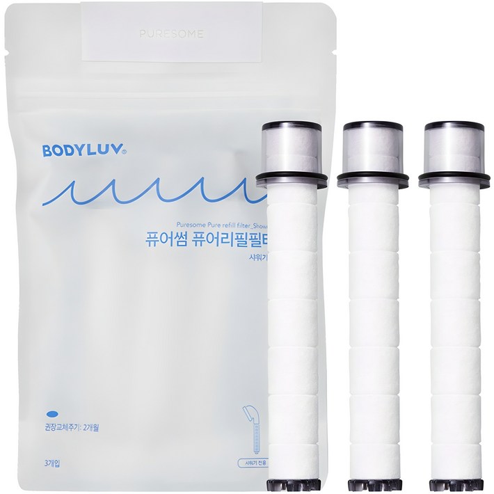 퓨어썸 샤워 전용 필터리필세트 3p