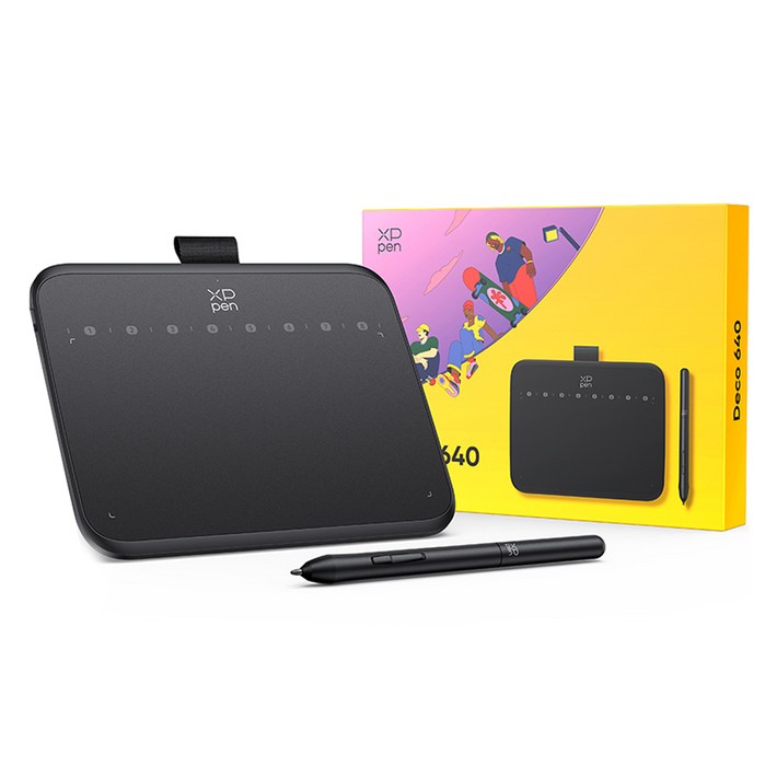 엑스피펜 Deco 640 펜타블렛 IT640KR 엑스피펜 Deco 640 펜타블렛 IT640KR