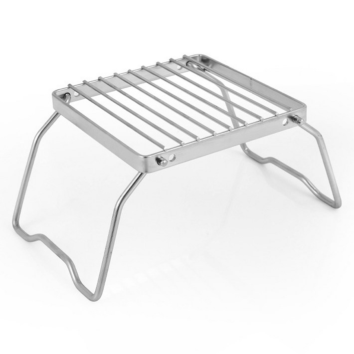 와이에스컴퍼니 캠핑용 스테인레스 접이식 버너 받침대