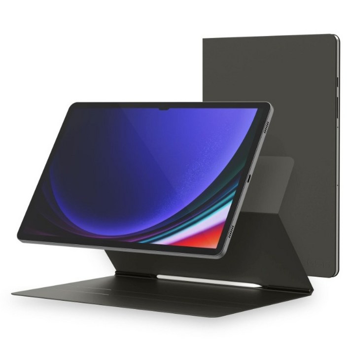 GSB 마그네틱 자석 북커버 슬림 테블릿 케이스, 그레이, 1개