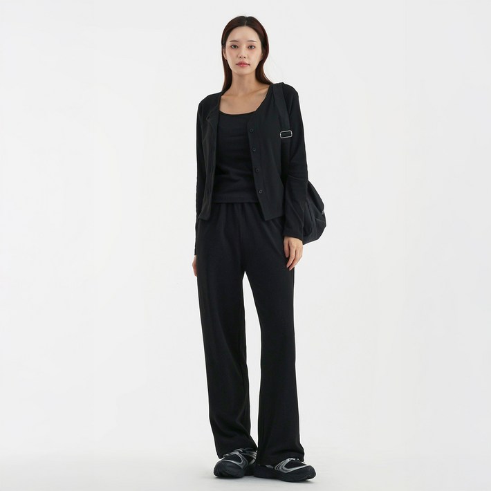 엘쏘 여성용 심플 3피스 셋업 세트