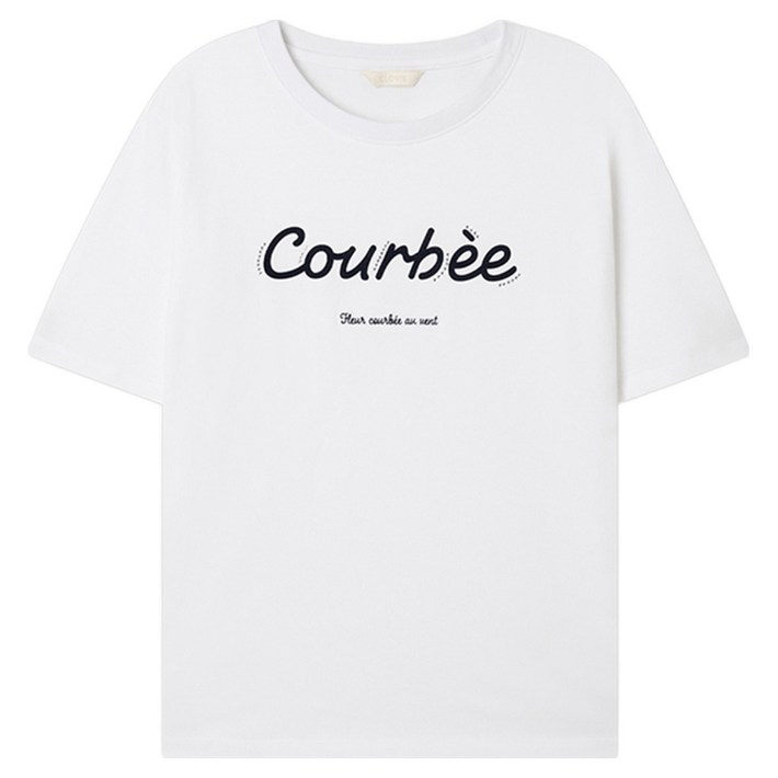 클라비스 여성용 자수 티셔츠