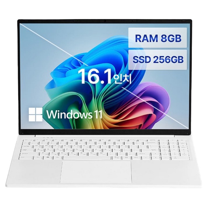 베이직스 2024 베이직북 16 Nseries N95, White, 256GB, 8GB, WIN11 Pro, BB1624FW 베이직스 2024 베이직북 16 Nseries N95, White, 256GB, 8GB, WIN11 Pro, BB1624FW