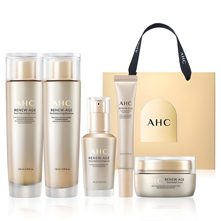 AHC 리뉴에이지 토탈 4종  아이크림 20ml 기프트 세트, 1세트