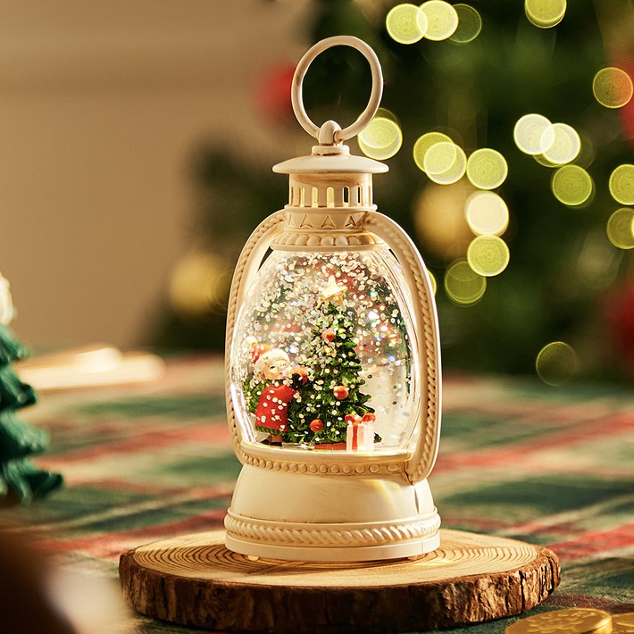 크리스마스 스노우볼 무드등 장식