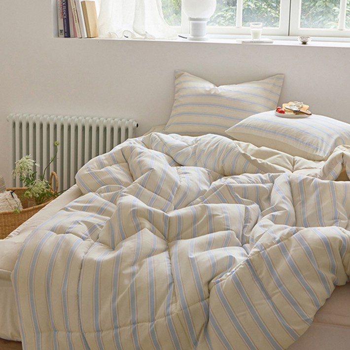 쉬즈홈 국내 제조 푸딩 세미마이크로 차렵이불