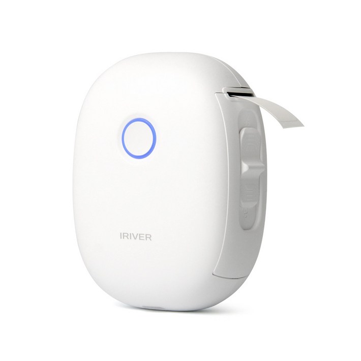 아이리버 무선 블루투스 감열식 라벨프린터 ILP100, 1개, 라벨프린터라벨지, 화이트