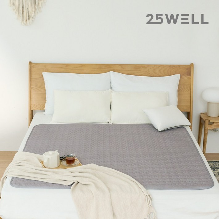 이오웰 카본 탄소매트 전자파없는 전기요 전기장판 무전자파 인체감지 국내생산