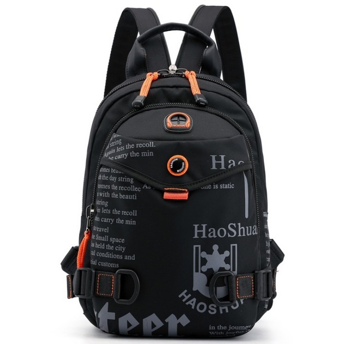 Makone 남자백팩 스몰사이즈 백팩 남여공용 학생 슬링백 소형 미니 숄더백 레저스포츠 야외 헬스 여행