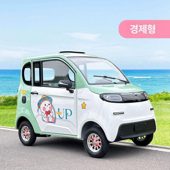 전기차 관광지 유원지 동네마실 리튬 배터리 전기 4륜차 2인 전동차