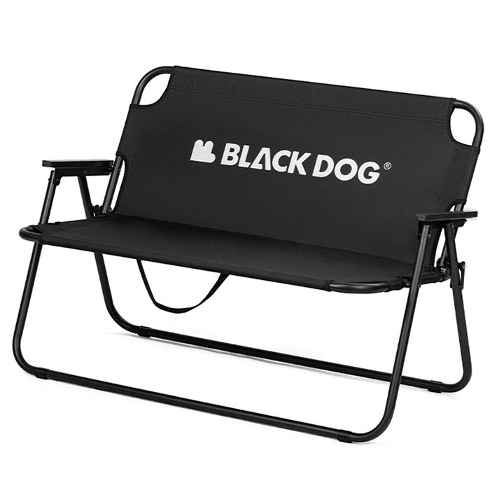 BLACKDOG 2인용 접이식 캠핑의자 CBD2450JJ041