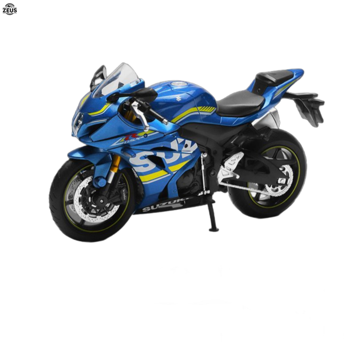 ZEUS 112 오토바이 브랜드 바이크 다이캐스트 야마하 혼다 BMW 가와사키 스즈끼, 2.SUZUKI GSXR1000블 루, 1개