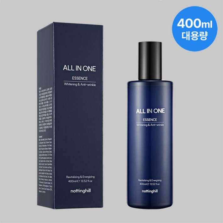노팅힐 남성 올인원 에센스 대용량400ml 휴대용100ml, 1개, 400ml