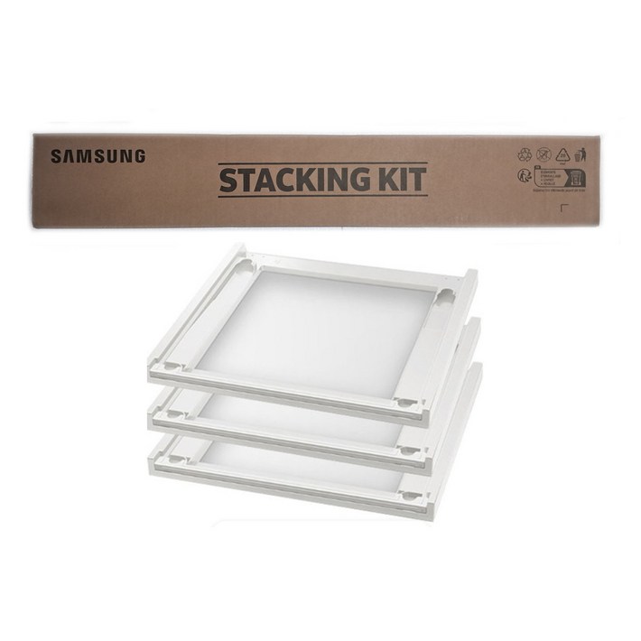 삼성 WF19T6000KV 사용 그랑데 건조기 2단 상단설치 스태킹키트