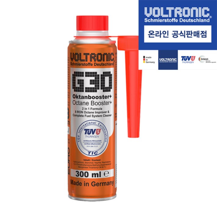공식몰볼트로닉 G30 가솔린휘발유 옥탄가향상제 300ml