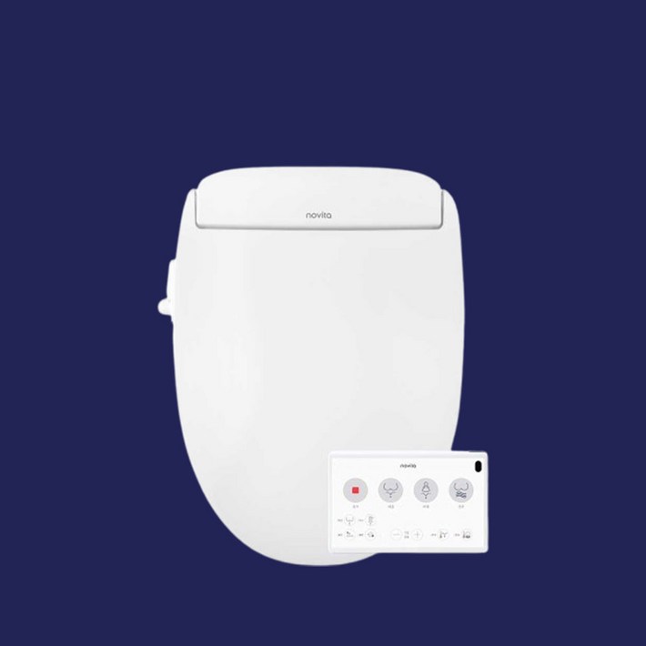 노비타 리모컨 방수비데 SH660, 자석식 탈부착 리모컨, 자동무브세정, 기사방문무료설치