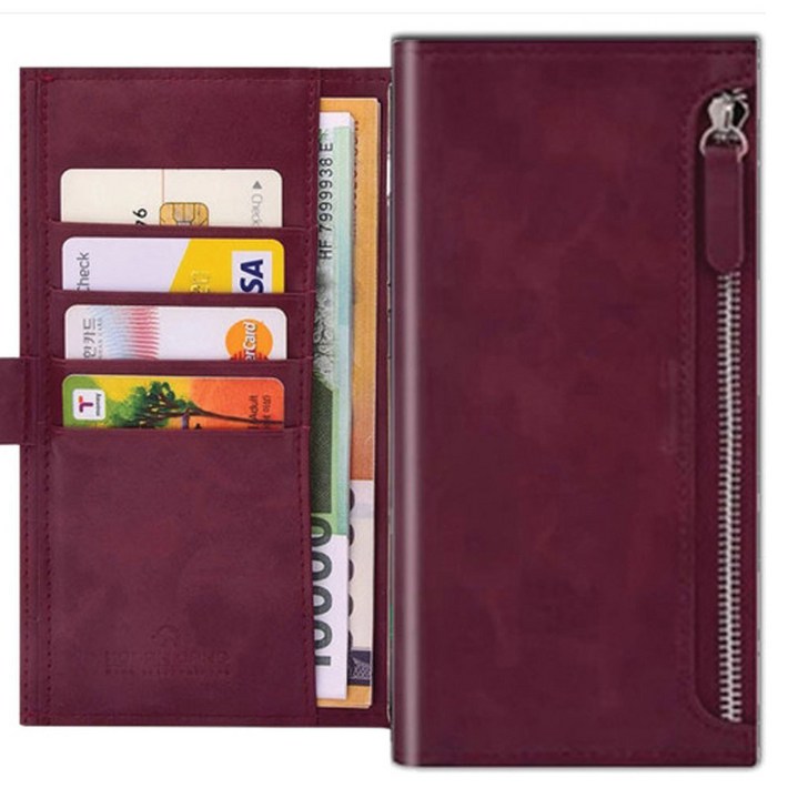 베스티 지퍼 지갑 카드 수납 가죽 다이어리 케이스 휴대폰 갤럭시A34 SMA346N