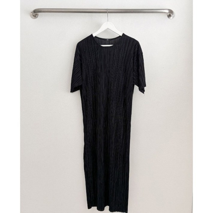 굿띵즈 썸머 마들 플리츠 주름 원피스