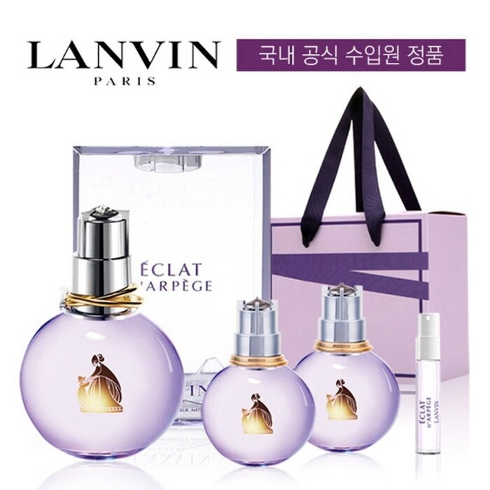 랑방 에끌라 50ml11ml UP세트 미니향수2개스틱향수증정 랑방 에끌라 50ml11ml UP세트 미니향수2개스틱향수증정