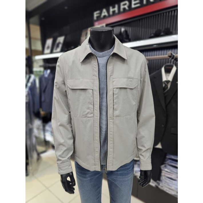 파렌하이트 빅 포켓 시어서커 트러커 점퍼E6304GYBP