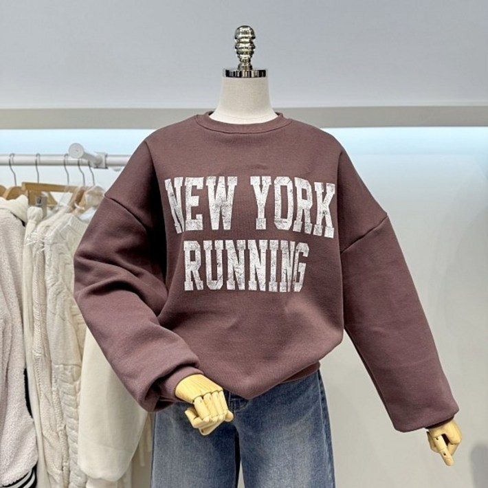 에잇컨셉 러닝 기모 맨투맨 C25K7FTS128