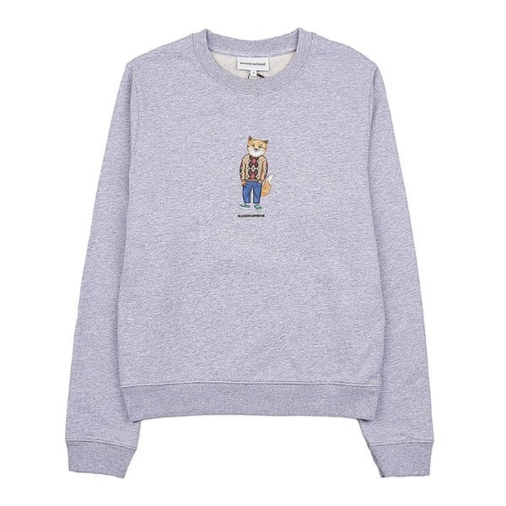 메종키츠네 여성 맨투맨 메종 키츠네 드레스드 폭스 레귤러 LW00309KM0001 LGM