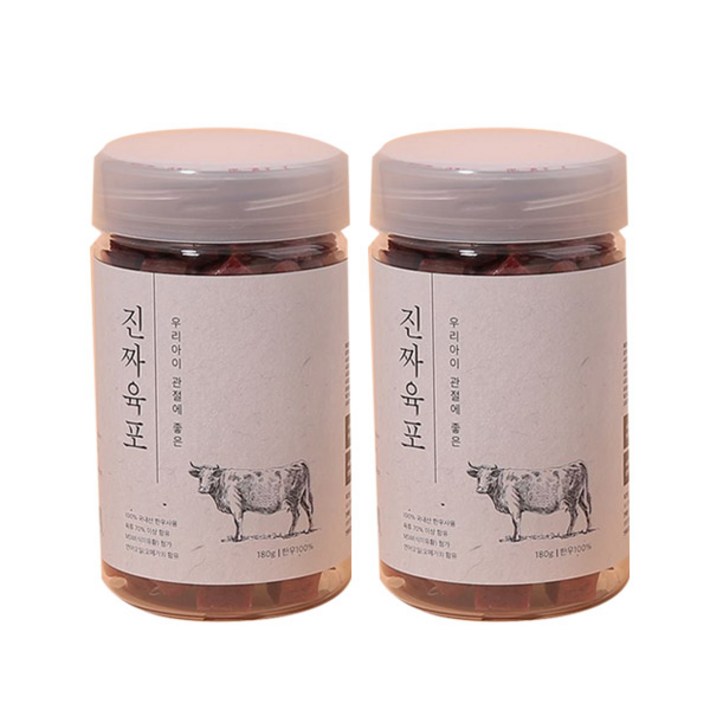 펫프렌즈 진짜육포 소고기 180g 애견간식 강아지간식