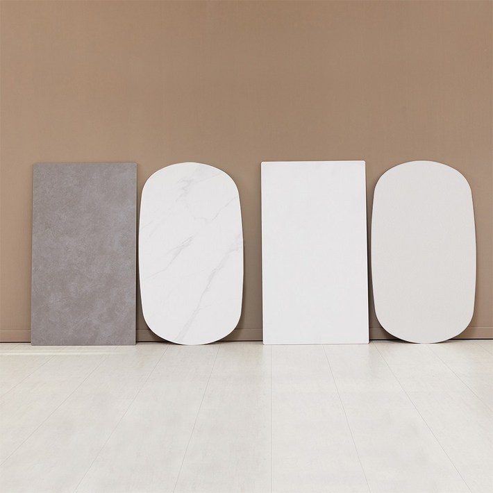 베스트리빙 오염과 스크레치에 강한 12T 포세린 2인용4인용6인용 8001200140016001800 통 세라믹 상판테이블 상판가구리폼식탁상판교체