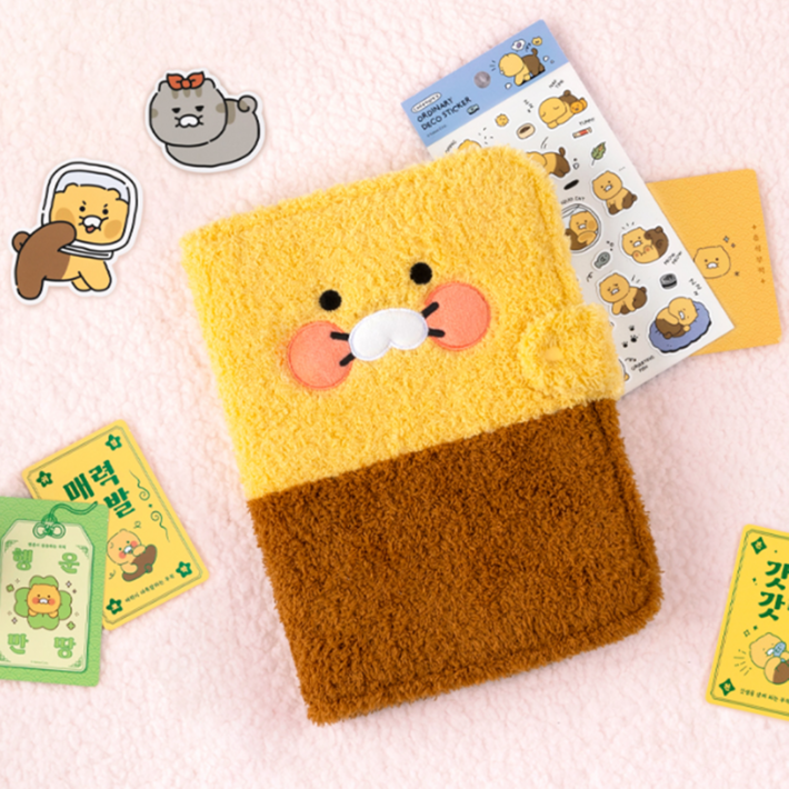 춘식이 노트 일기장 패브릭 다이어리 메모 A5, 1권