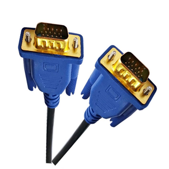 RGB 모니터 케이블 컴퓨터 노트북 TV 프로젝트 연결 RGBVGA to RGBVGA RGB 모니터케이블