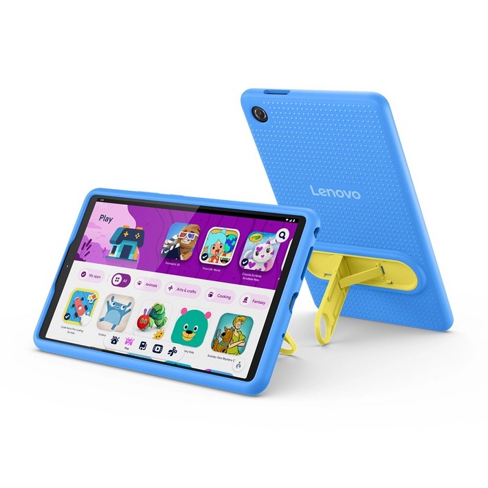 레노버 탭 원 8.7 키즈팩 어린이용 태블릿 블루, WiFi, 64GB, 그레이