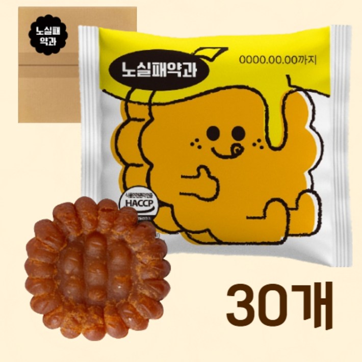 노실패식품관 트랜스지방0g 콜레스테롤 0g 프리미엄 꿀 약과 큰 사이즈 30개900g, 30개, 30g
