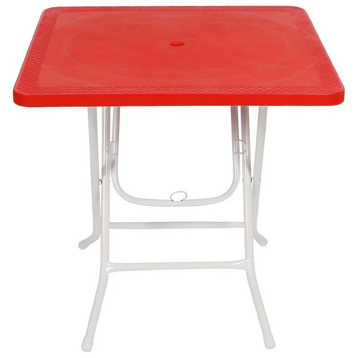 지오리빙 접이식 플라스틱 사각 테이블