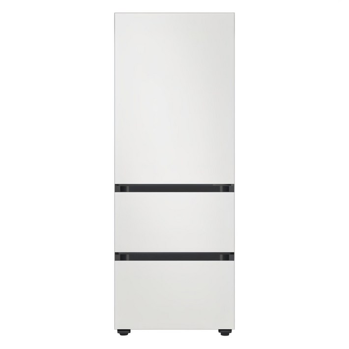 색상선택형 삼성전자 비스포크 313L 스탠드형 3도어 김치냉장고 김치플러스 키친핏 방문설치