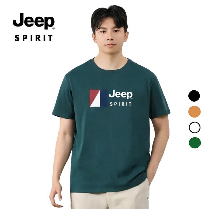 JEEP spirit 지프스피릿 반팔티셔츠 남성 여성 남자 여자 반팔티 면 T20219