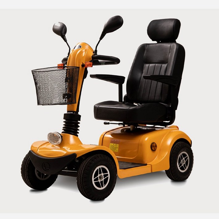 케어라인 나드리 200 의료용 전동 스쿠터 강한 모터를 장착한 중형 모델 장애인보장구, 1개