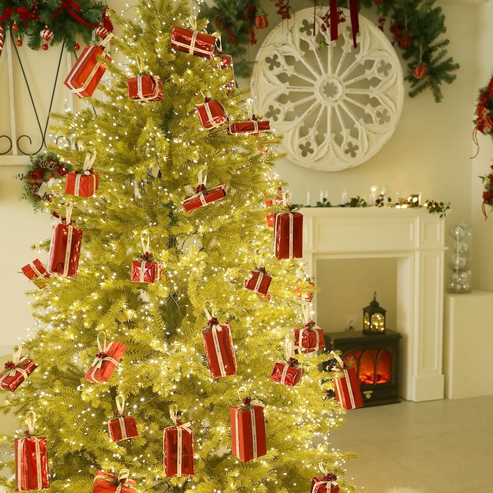 크리스마스 트리 나무 장식 풀세트 올PE 100 전나무 카르메스