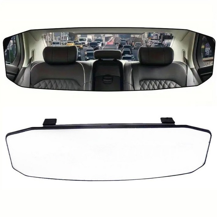 SEAMETAL 익스트림 곡면 룸미러 눈부심방지 백미러 와이드 룸미러, 1개, 309cm